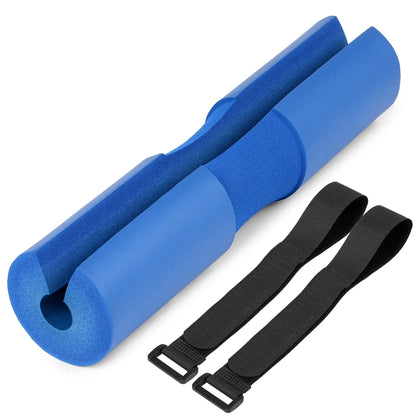 Barbell Squat Pad with Fixing Straps for Weightlifting